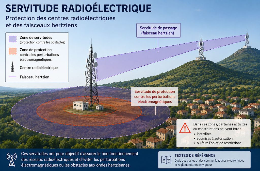 Enquête publique : servitudes radioélectriques